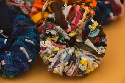 Pompom Trapilho – Porta-chaves — imagem 3