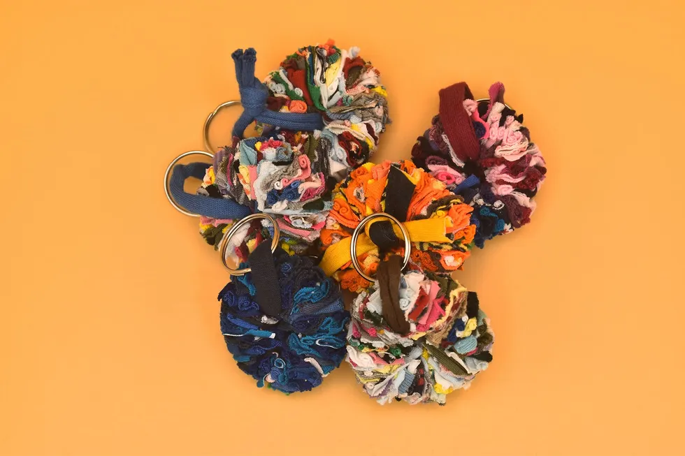Pompom Trapilho – Porta-chaves
