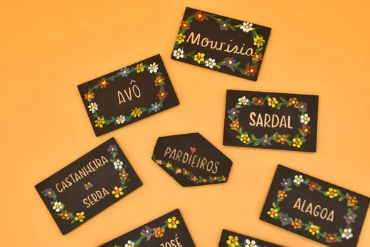 Placa Ímane – Nomes